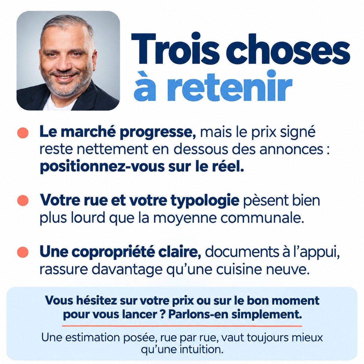 Infographie : les étapes pour vendre son appartement à Sartrouville